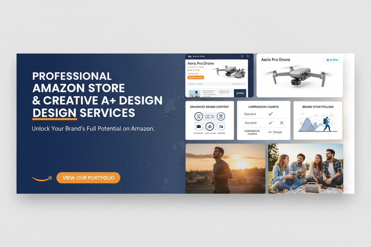 Amazon Store & Creative A+ Design Services