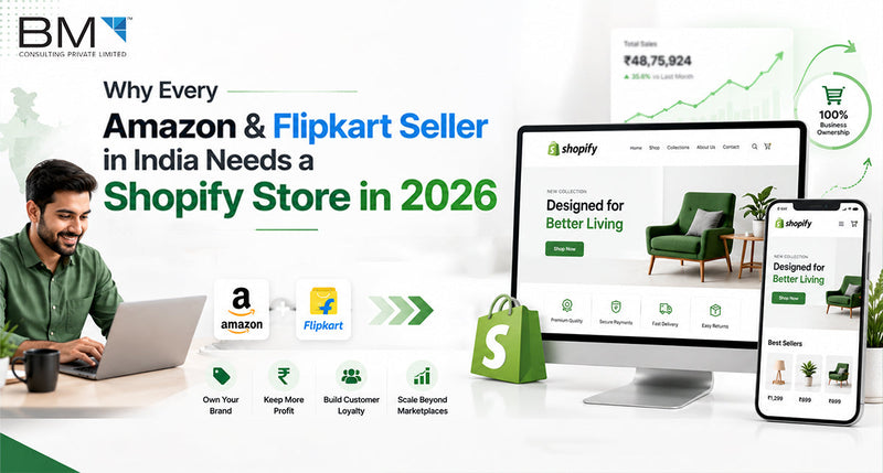 Why Every Amazon & Flipkart Seller in India Needs a Shopify Store in 2026