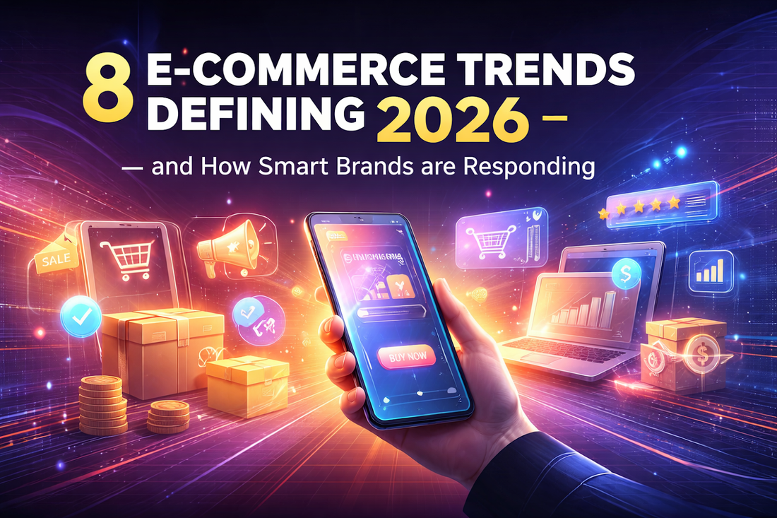 8 E-Commerce Trends Defining 2026 — and How Smart Brands are Responding